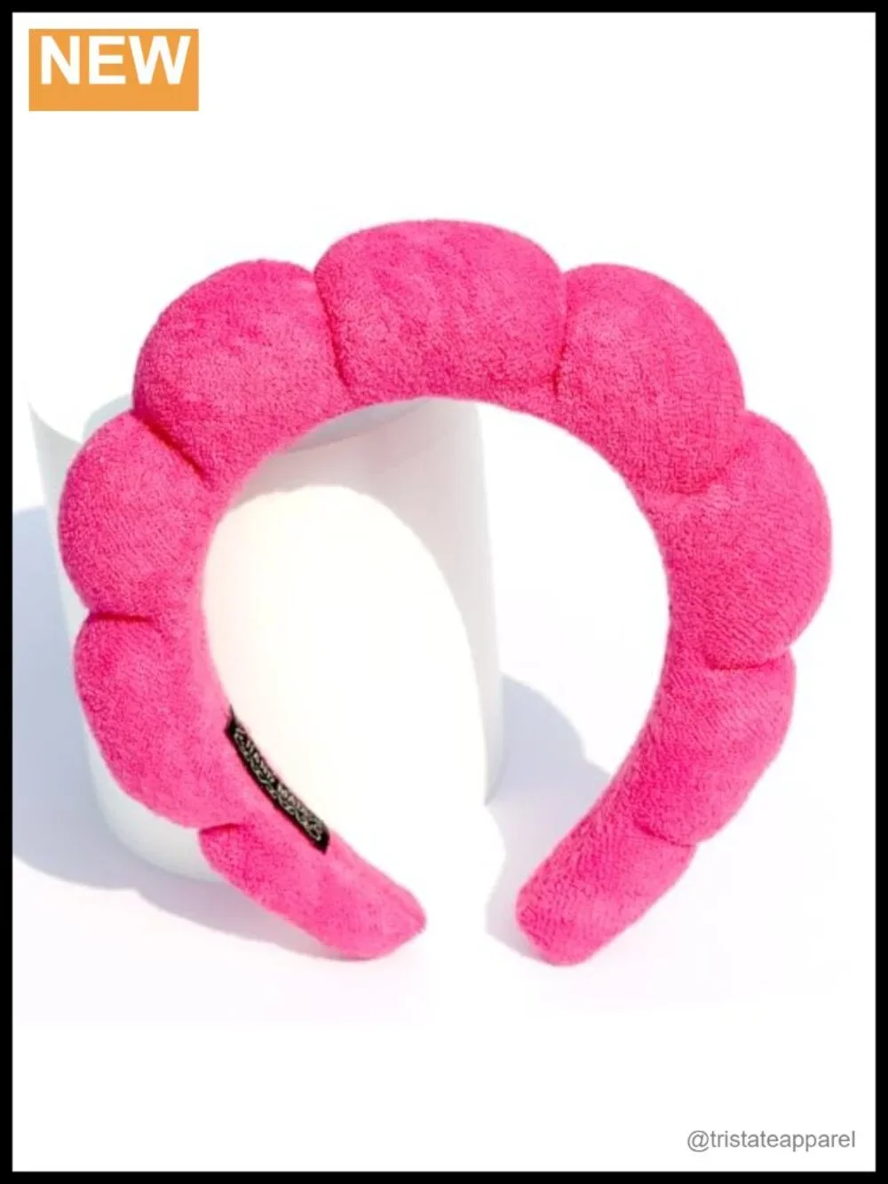 Spa Headband Puffy Terry Cloth Makeup Face Wash Skincare